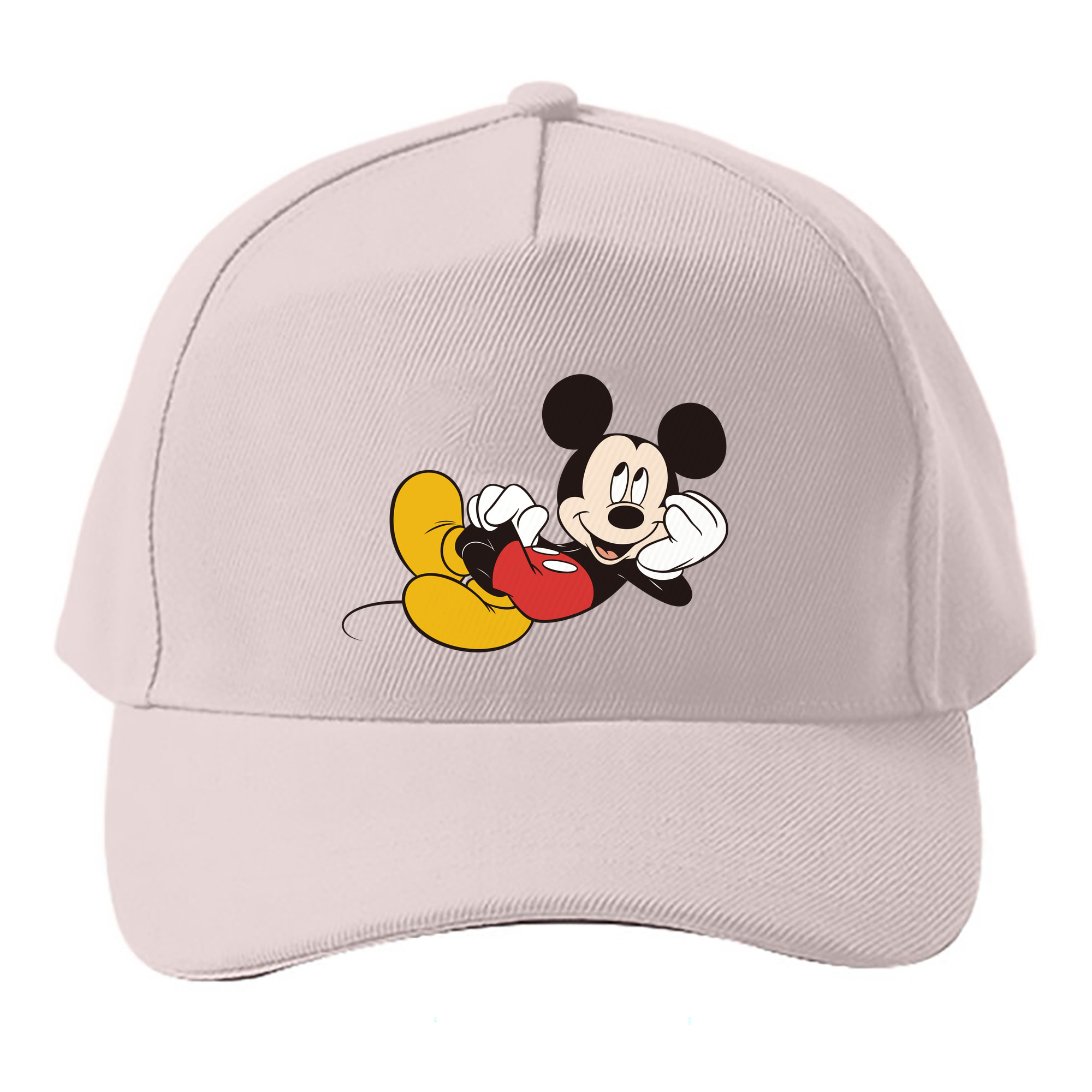 （画像用） ミッキーマウス Mickey Mouse ベースボールキャップ 綿100％ 男女兼用 帽子 スポーツ